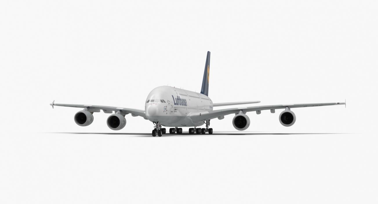 Airbus A380-1000 Air France 3D